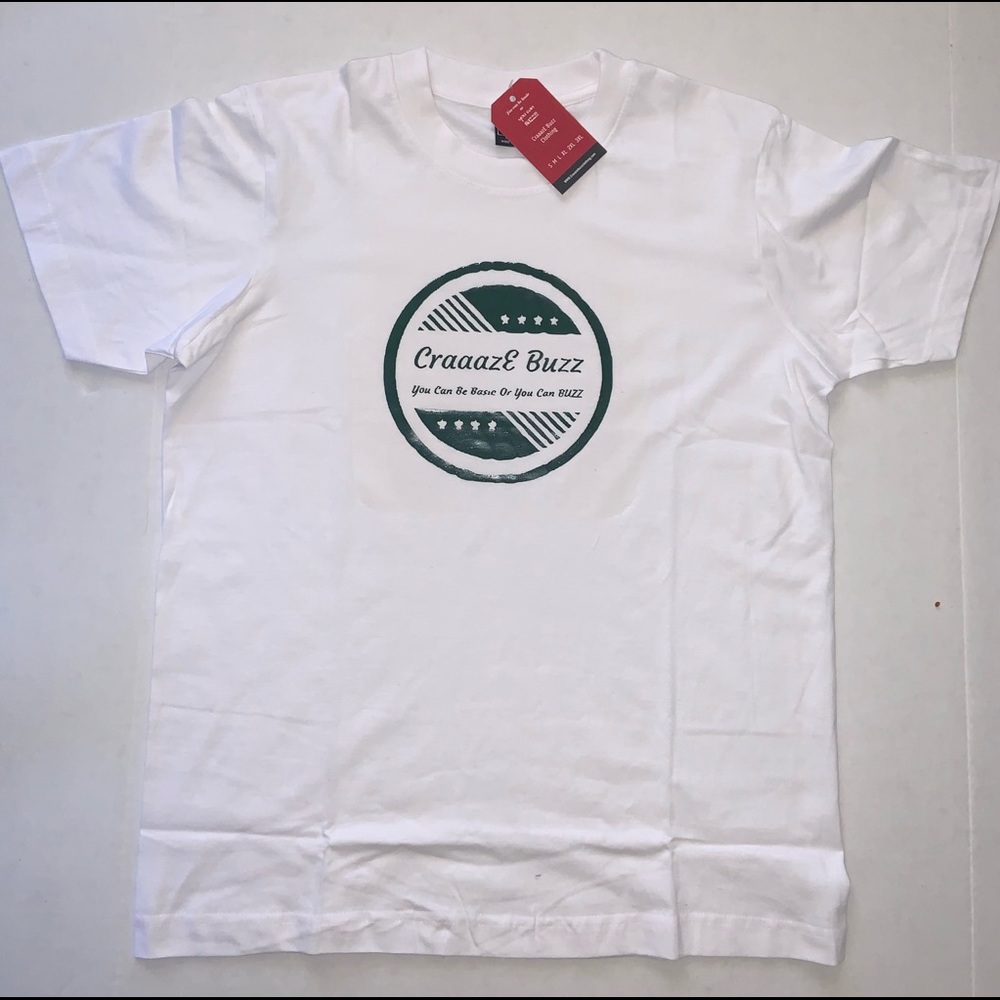 CraaazE Buzz (go green) logo T